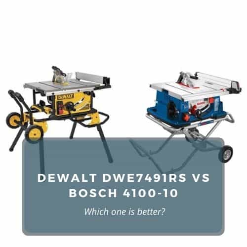 DeWalt DWE7491RS Vs Bosch 410010 Which One Is Better? Crafted Garage