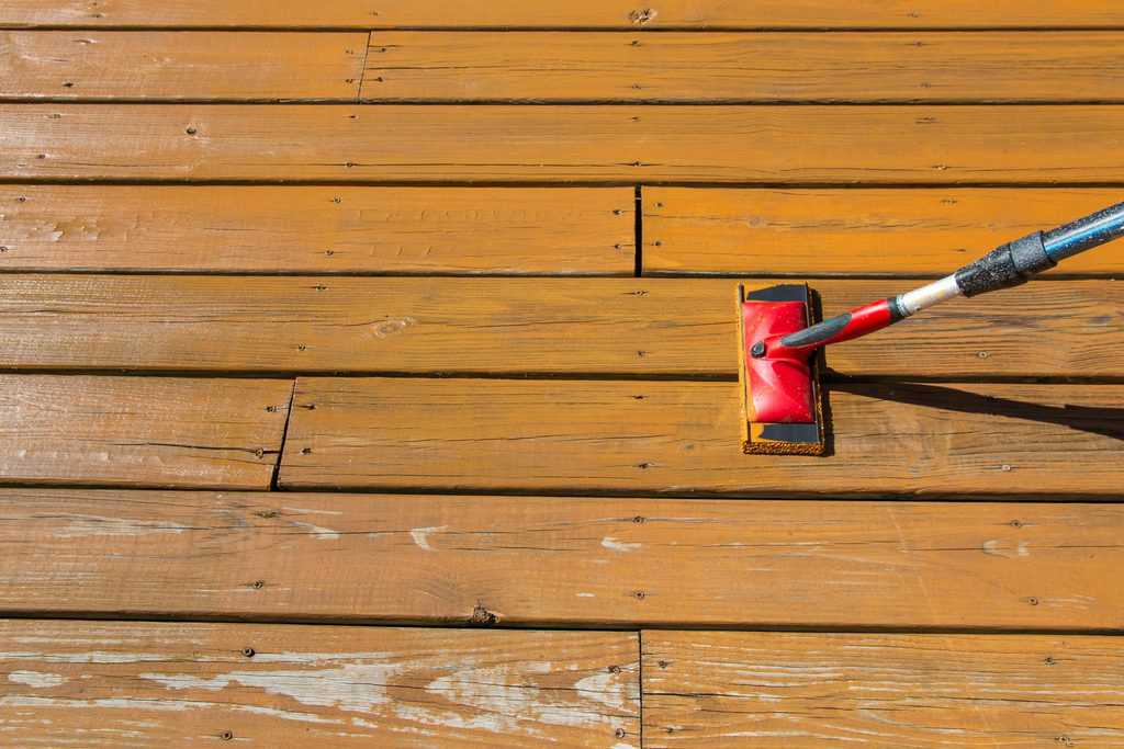 How To Pressure Wash A Deck Before Staining Crafted Garage