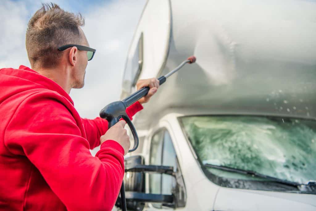 How To Wash An RV With A Pressure Washer Crafted Garage