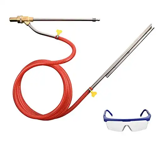 Tool Daily Pressure Washer Sandblasting Kit, Wet Sand Blaster Attachment, 5000 PSI, 1/4 Inch Quick Disconnect