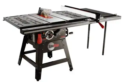 SawStop 10-Inch Contractor Saw, 1.75-HP, 36-Inch Professional T-Glide Fence System (CNS175-TGP236)