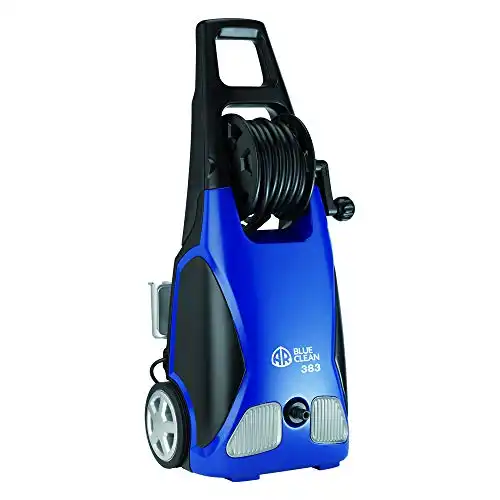 AR Blue Clean AR383 Electric Pressure Washer 1900 PSI, Nozzles, Spray Gun, Wand