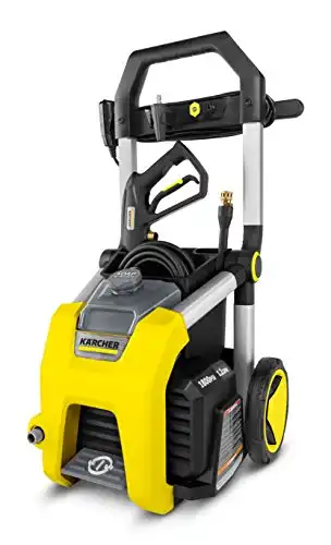Karcher K1800 1800 PSI 1.3 GPM Electric Power Pressure Washer with Turbo, 15 , & Soap Nozzles