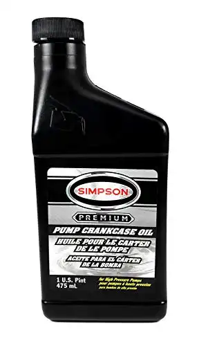Pressure Washer Pump oil
