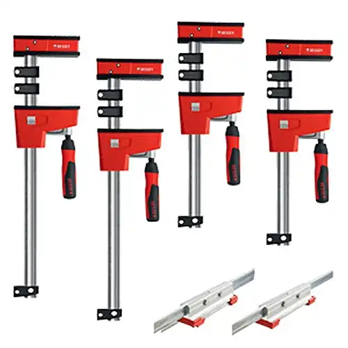Bessey KREX2440 K Body REVO Clamp Kit 2 x 24 In. 2 x 40 In. and 2 KBX20 Extenders