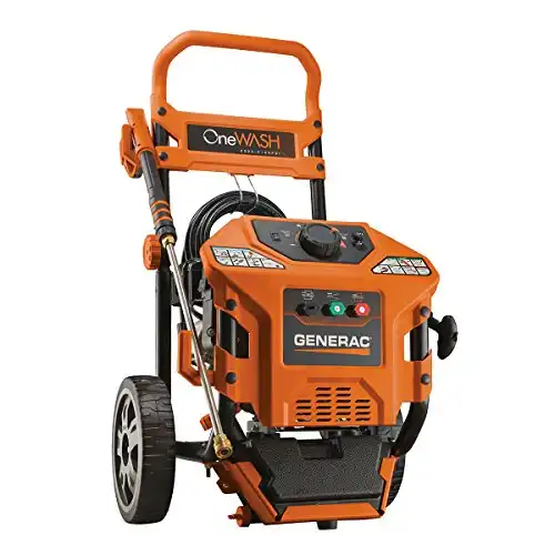 Generac 6602 OneWash 3,100 PSI, 2.8 GPM, 4-in-1 PowerDial, Gas Powered Pressure Washer (Discontinued by Manufacturer)