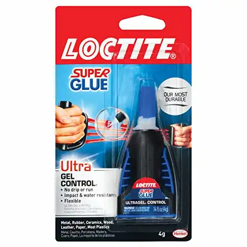 Loctite Super Glue Ultra Gel Control, 0.14 fl oz, 1, Bottle