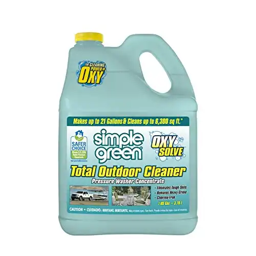 Simple Green Oxy Solve Total Outdoor Pressure Washer Cleaner 1 Gal