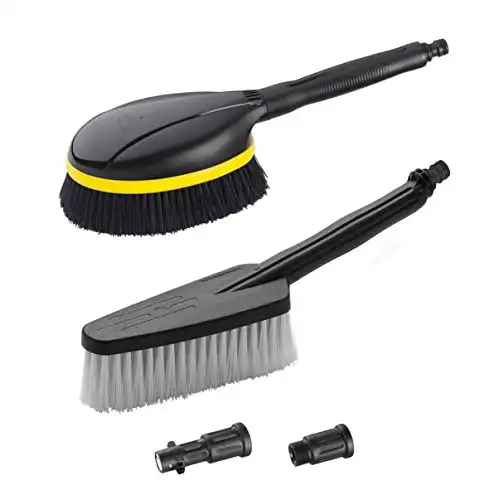 Karcher Universal Wash Brush Attachment Kit for Electric and Gas Power Pressure Washers