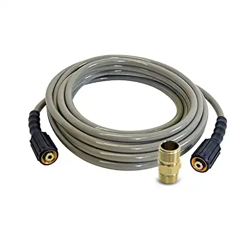 Simpson Cleaning 40226 Morflex Series 3700 PSI Pressure Washer Hose, Cold Water Use, 5/16 Inch by 50 Feet, Natural